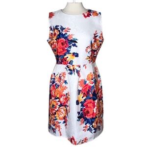 CRFS floral jacquard dress XL